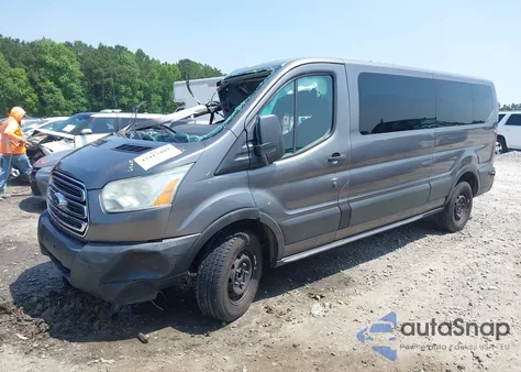 2015 Ford Transit-350 Xlt from USA, damaged, VIN 1FBZX2YM5FKA67328